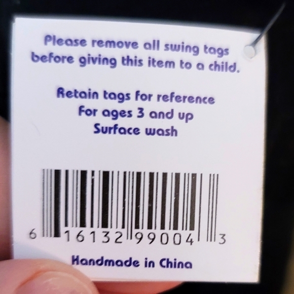 Salvino's Bammers Baseball #47 Tom Glavine NL Cy Young Bear Black 9" NWT - Picture 5 of 7
